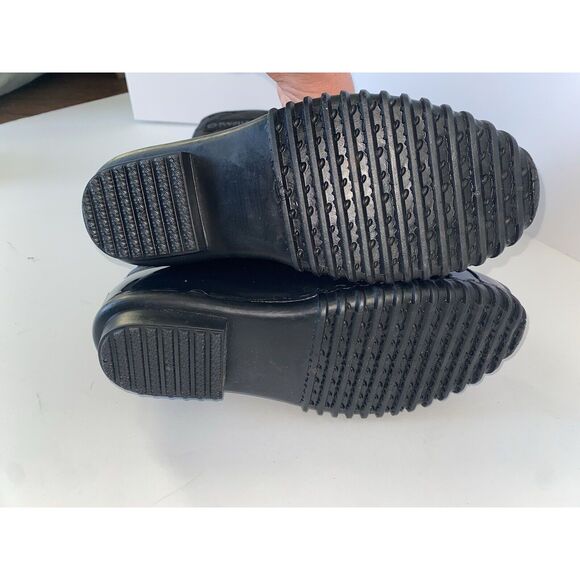 Magellan Quilted Duck Boots Rain Outdoor Faux Fur Black Rubber Zipper Womens 7 - Picture 14 of 14